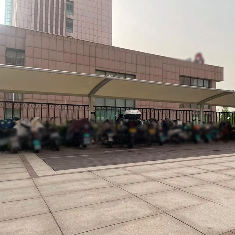 南涧膜结构电动车棚